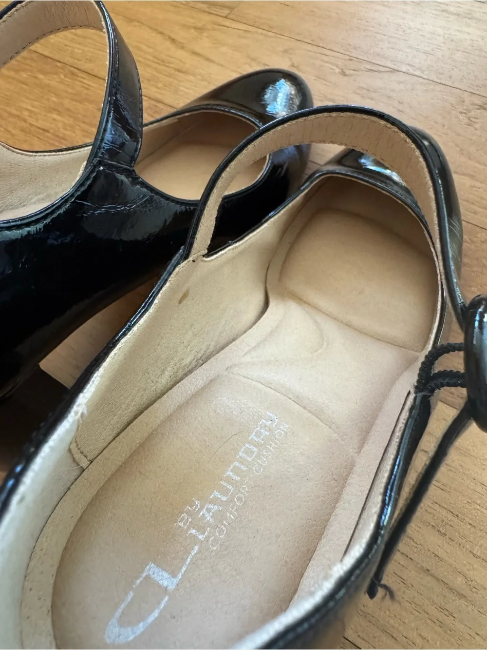 Chinese Laundry Black Patent Mary Jane Heels